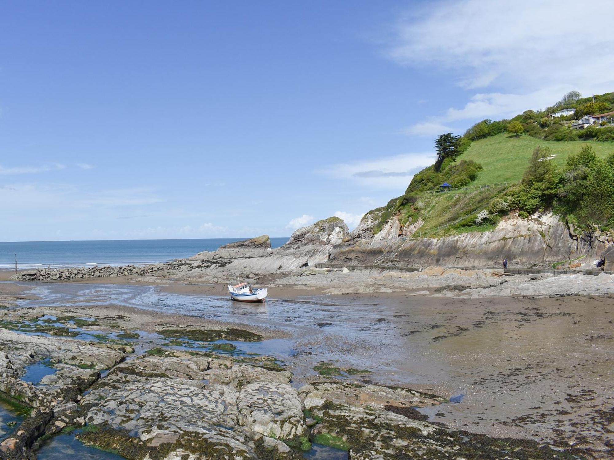 Strawberry Cottage Combe Martin Exterior foto